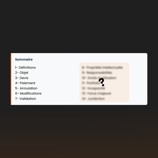 CGV Graphiste – Le contrat qui te protège en tant que freelance